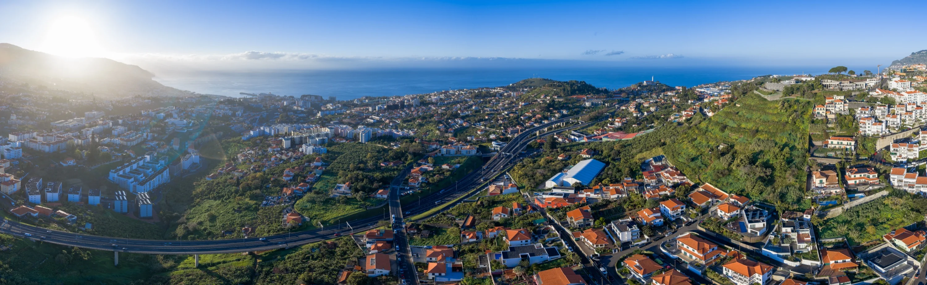 Madeira coastline panorama